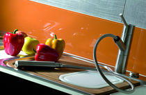 single handle mixer tap for kitchen with pull out spray SCHOONER PO A2F