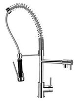 single handle mixer tap for kitchen with pull out spray CU670CR10XZ  Zipponi