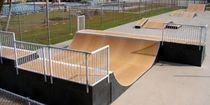 skatepark half-pipe ramp STEALTH-12 World Skate Parks