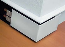 skirting mounted hot water radiator CLIMABOARD&reg; FROG