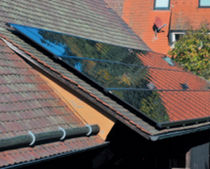 slanted-roof fixing system SERTUM SULFURCELL SOLARTECHNIK