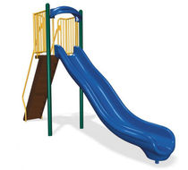 slide for playground 8' VELOCITY  BYO Playground, Inc.