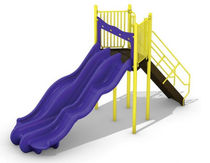 slide for playground ALPINE THUNDER BYO Playground, Inc.
