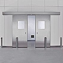 sliding automatic door for cleanrooms PHARMA-SLIDE&reg; BSS Rytec
