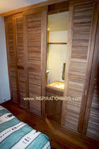 sliding wooden partition  INSPIRATION BOIS
