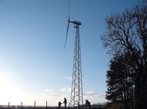 small two-bladed horizontal axis wind turbine GAIA-WIND 133-11KW GAIA WIND