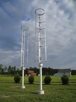 small vertical axis wind turbine WINDSPIRE&Acirc;&reg; STANDARD WIND UNIT 1.2KW MARIAH POWER