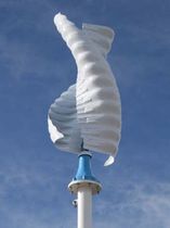 small vertical axis wind turbine (helical Savonius rotor) S322-2,5 KW HELIXWIND