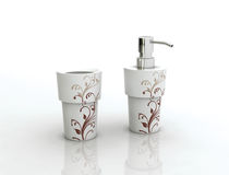 soap dish with toothbrush holder B-SP-FL B-SL-FL groove design
