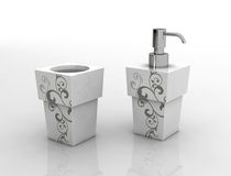 soap dish with toothbrush holder K-SP-FL K-SL-FL groove design