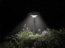 solar bollard light for gardens LAWN BRITE&trade; INTEX