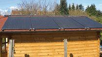 solar heating for swimming pools HELIOPOOL Roth France