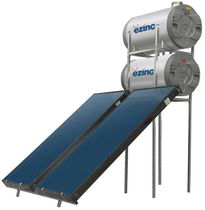 solar thermal collector with integrated storage tank  EZINC
