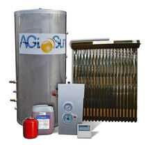 solar water heater with backup electric resistance  AGi Sun