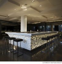 Solid Surface reception desk  HI-MACS&reg;