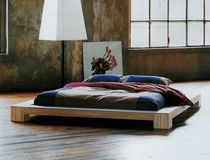 solid wood contemporary tatami double bed ISOLA Cinius