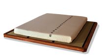 solid wood contemporary tatami double bed DOJO Cinius