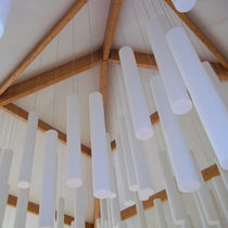 sound baffle in recycled material BAFFLE ACOUSTISSIMO&reg; cylindre DECIBEL FRANCE