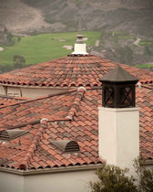 spanish clay roof tile 2-PIECE MISSION  US Tile