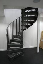 spiral staircase for commercial buildings (metal frame and steps) VM/82/1 Cast Spiral Stairs