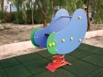 spring toy for playground AUBERGINE VIMALTO