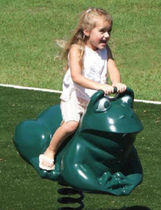 spring toy for playground FREDDIE THE FROG BYO Playground, Inc.