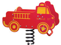 spring toy for playground FIRETRUCK SINGLE RIDER BYO Playground, Inc.