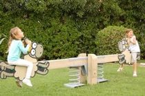 spring toy for playground KUKUXUMUSU BY ISABA Parques Infantiles Isaba