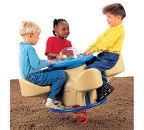 spring toy for playground 4 SEAT TEETER TOTTER BYO Playground, Inc.
