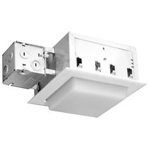 square halogen downlight (recessed) LITEFRAME : LFF 6" SQUARE PRESCOLOTE