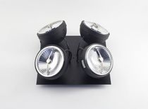 square recessed ceiling halogen spotlight (adjustable) Flatpro&trade; 180&deg; x4 by Nicolas Girard Azimut Industries