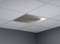 square recessed fluorescent ceiling luminaire OPTART600-414DUAL-NBE ETAP