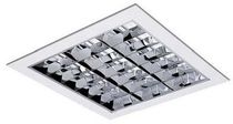 square recessed fluorescent ceiling luminaire ESTUDIO Indalux