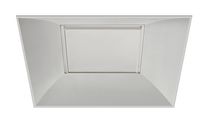 square recessed LED ceiling luminaire S2x2P-3235-WH1 indy