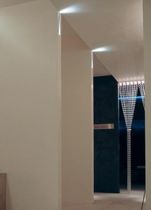 square recessed LED wall luminaire FOR M: SPESSORINA by Claudio Silvestrin Viabizzuno
