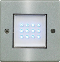 square recessed LED wall luminaire BELKIS 1  EMFA