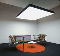 square suspended fluorescent luminaire SKY FRAMELESS  Sattler GmbH