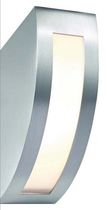 square wall mounted fluorescent luminaire MURAL Indalux