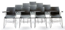 stacking tablet chair NAMI by Paolo Crescenti SEGIS