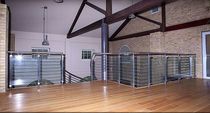 stainless steel balustrade WARE Crescent Stairs