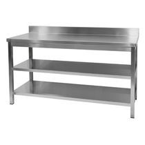 stainless steel counter-top for commercial kitchen WALL TABLE  MAFIROL