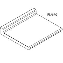 stainless steel counter-top for commercial kitchen PL/630  lotus