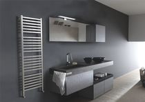 stainless steel design hot water radiator QUADRO EMMESTEEL s.r.l.