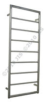 stainless steel dual energy towel radiator ALFRISTON 520 JIS Europe