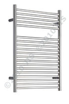 stainless steel electric towel radiator COOMBE 500 JIS Europe