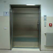 stainless steel hermetic sliding door PSE I Ponzi s.r.l.