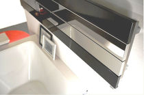 stainless steel horizontal hot-water radiator SIRIO INOX MIRROR D.A.S