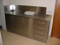 stainless steel kitchen sink cabinet  pure inox