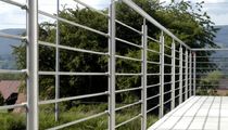 stainless steel railing METALINE Metamont AG
