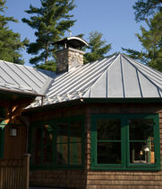 stainless steel standing seam roofing TCS II&reg; Follansbee